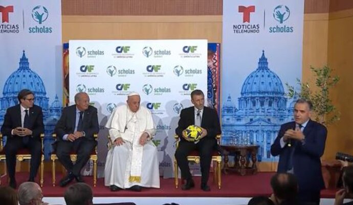 Orsi en encuentro con el Papa Orsi en encuentro con el Papa
